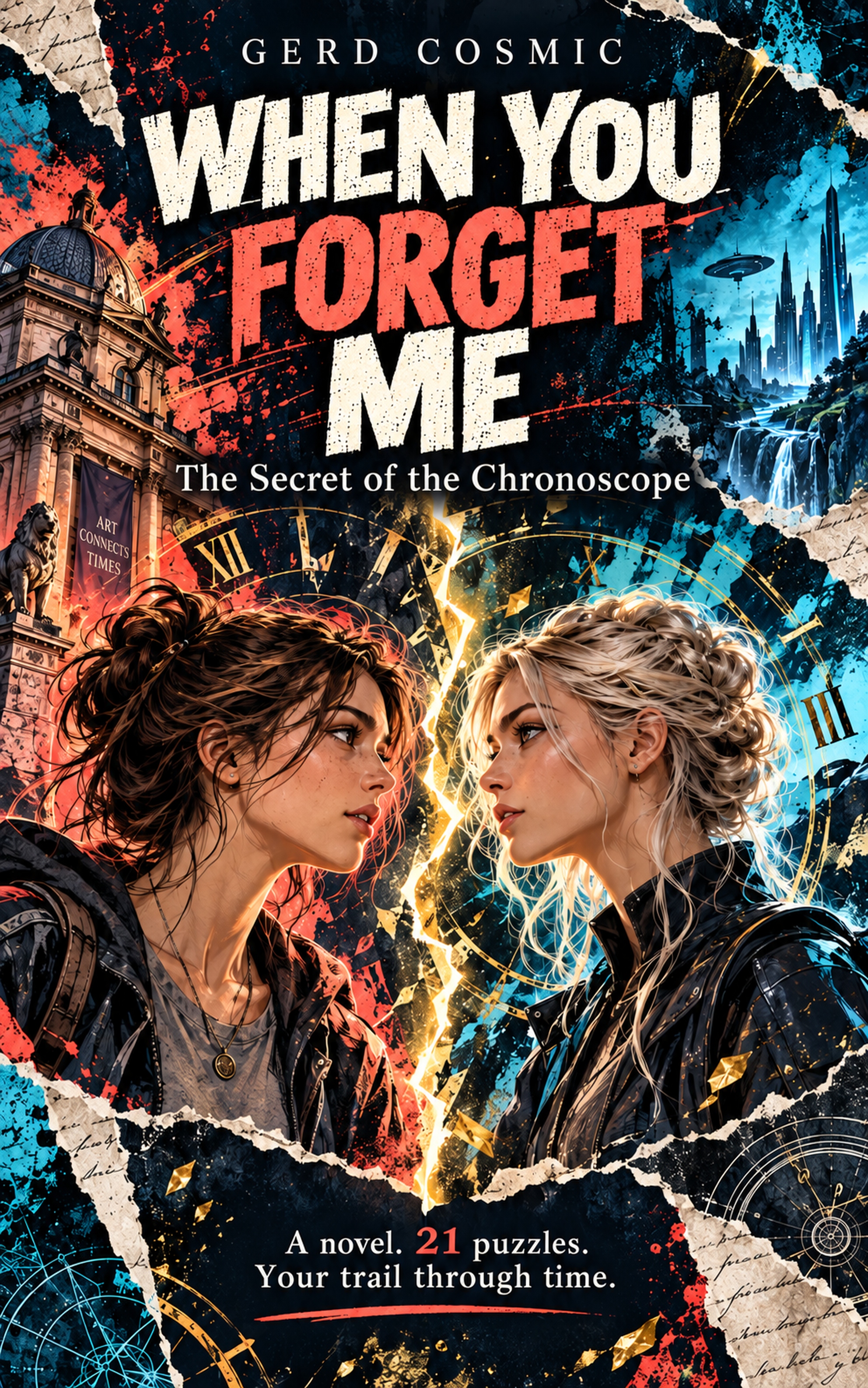 Cover of When You Forget Me – The Secret of the Chronoscope by Gerd Cosmic
